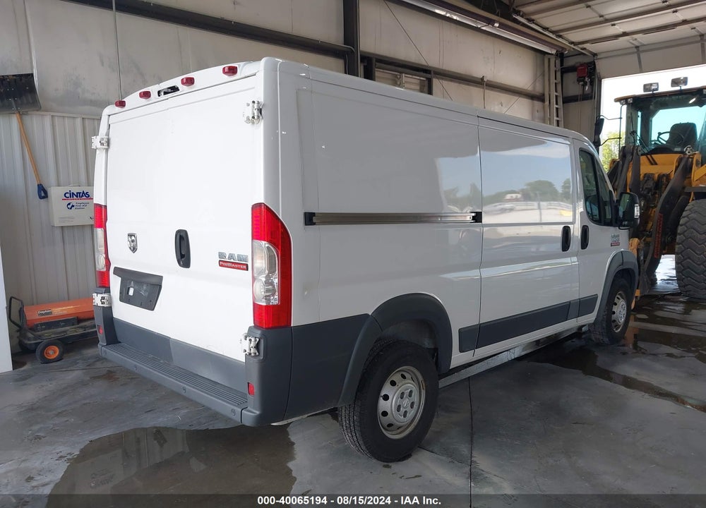 2018 RAM PROMASTER 1500 LOW ROOF 136 WB VIN: 3C6TRVAGXJE154209