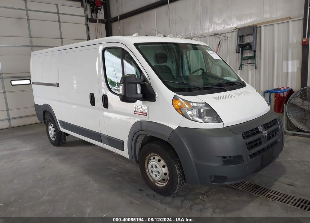 2018 RAM PROMASTER 1500 LOW ROOF 136 WB VIN: 3C6TRVAGXJE154209