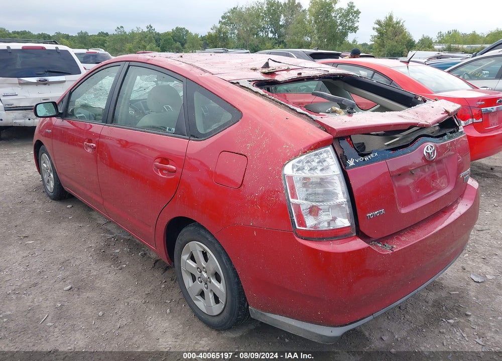 2007 TOYOTA PRIUS VIN: JTDKB20U377663372