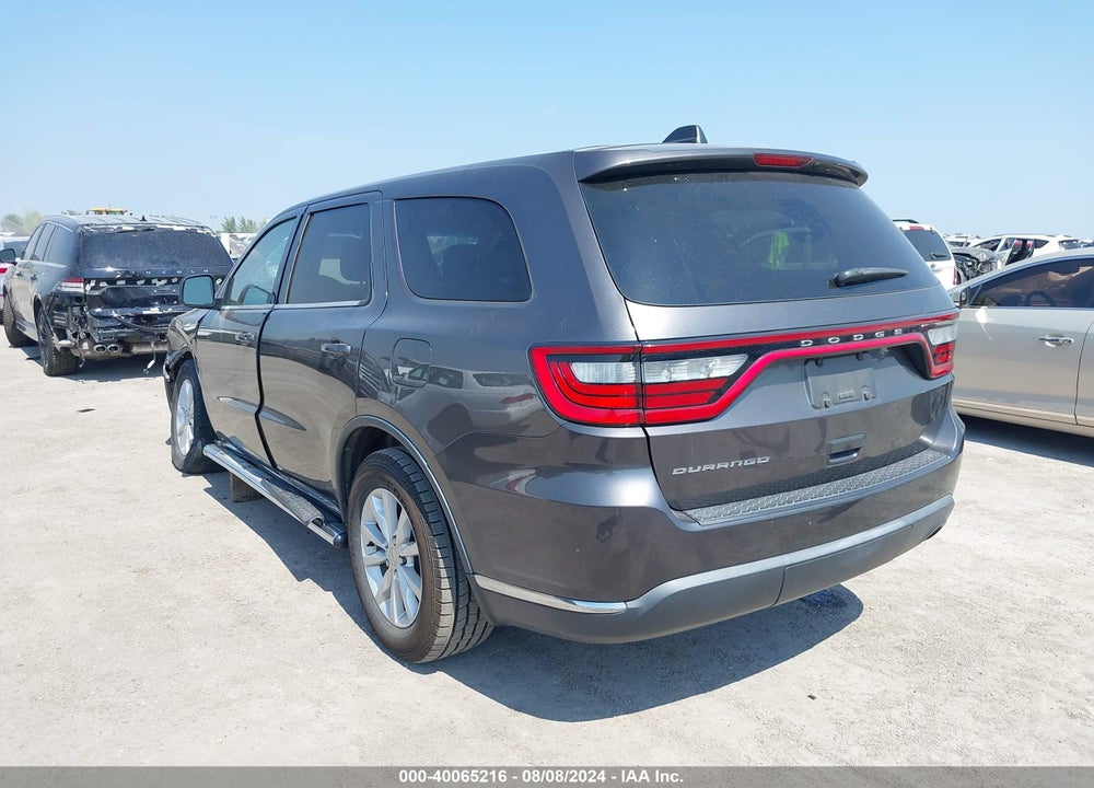 2014 DODGE DURANGO SXT VIN: 1C4RDHAG3EC522214