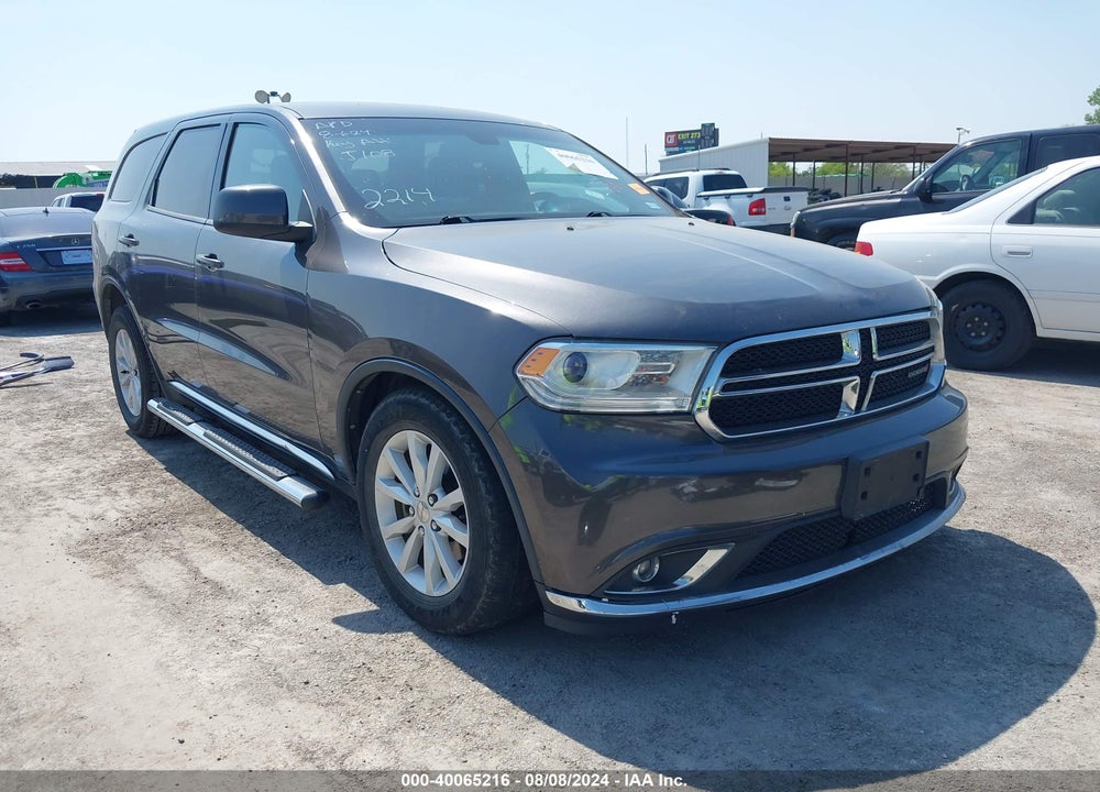 2014 DODGE DURANGO SXT VIN: 1C4RDHAG3EC522214