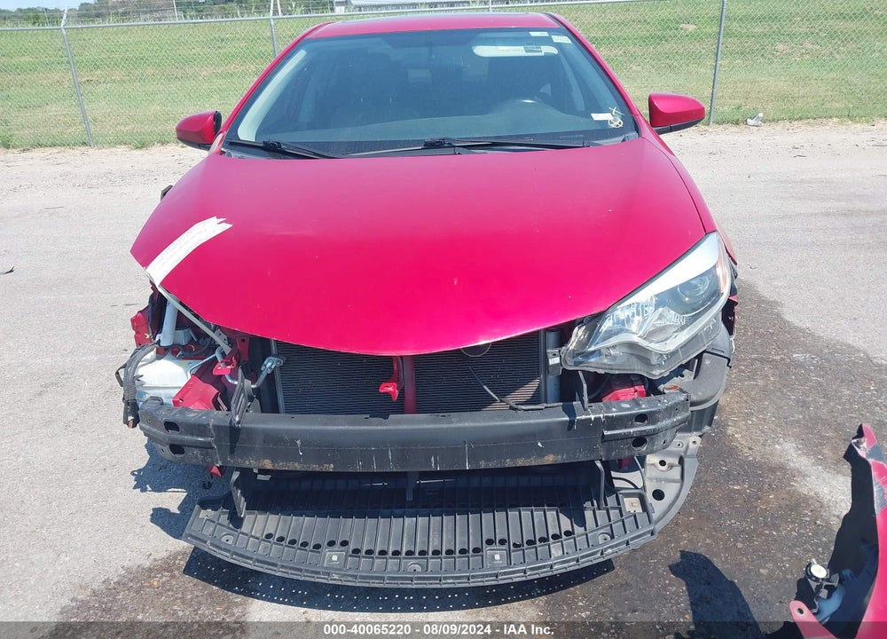 2016 TOYOTA COROLLA LE PLUS VIN: 2T1BURHE5GC506392