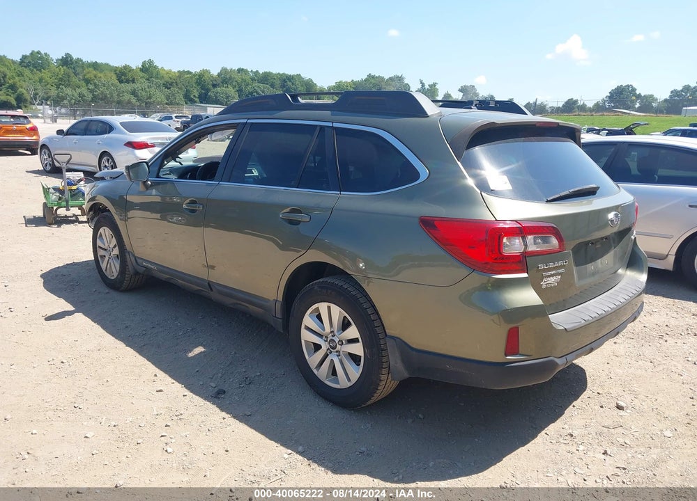 2015 SUBARU OUTBACK 2.5I PREMIUM VIN: 4S4BSBFC8F3284738
