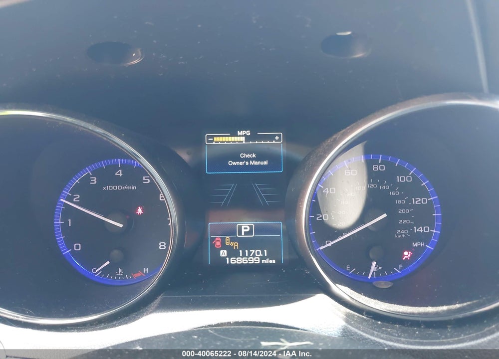 2015 SUBARU OUTBACK 2.5I PREMIUM VIN: 4S4BSBFC8F3284738