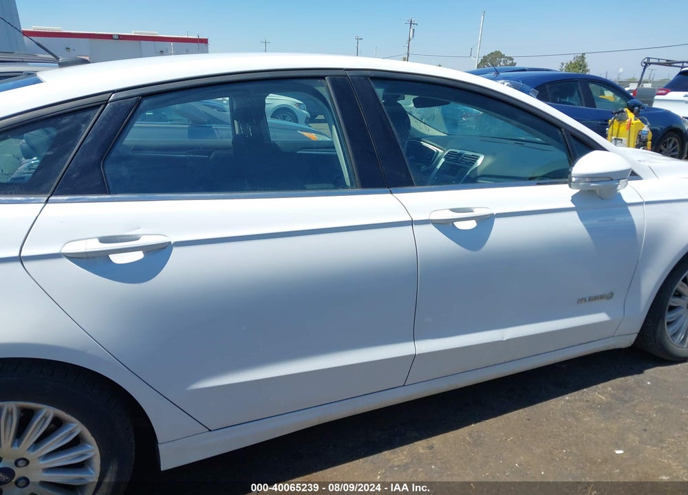 2015 FORD FUSION HYBRID SE VIN: 3FA6P0LU8FR295447