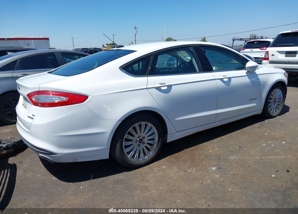 2015 FORD FUSION HYBRID SE VIN: 3FA6P0LU8FR295447