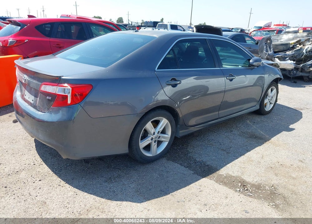 2013 TOYOTA CAMRY SE VIN: 4T1BF1FK0DU283581
