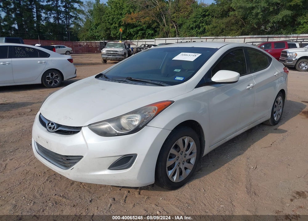 2011 HYUNDAI ELANTRA GLS VIN: 5NPDH4AE1BH011154