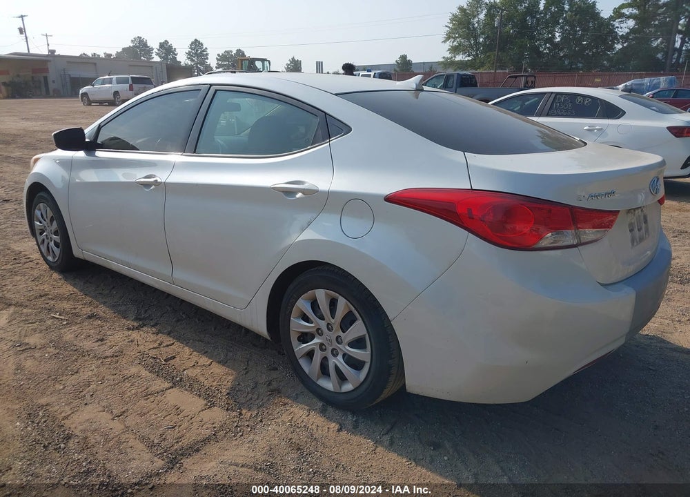 2011 HYUNDAI ELANTRA GLS VIN: 5NPDH4AE1BH011154