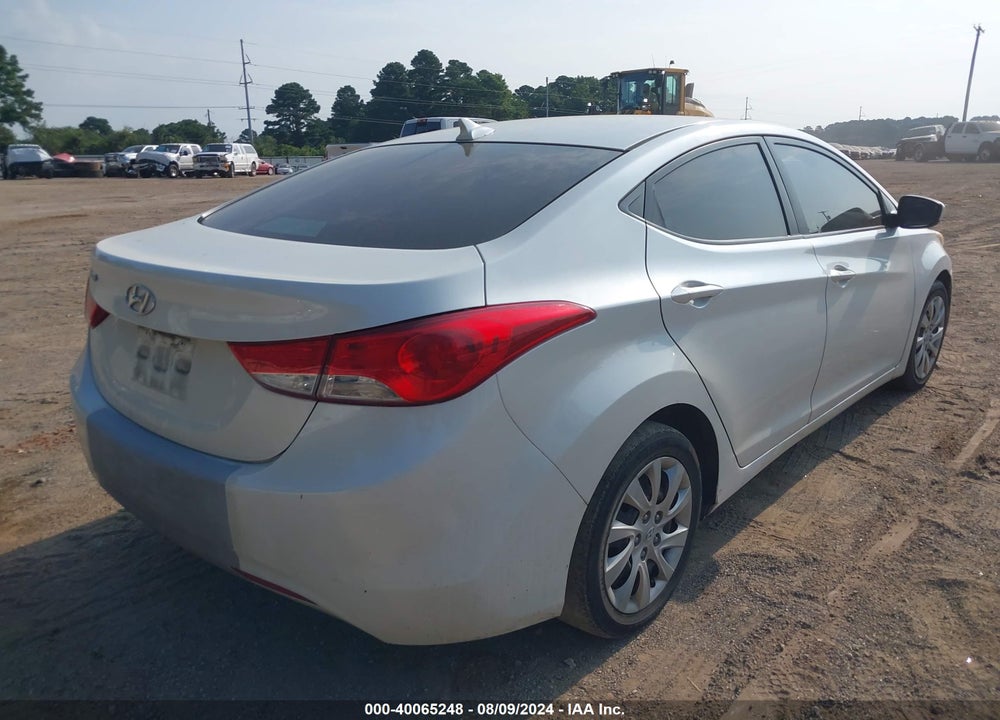 2011 HYUNDAI ELANTRA GLS VIN: 5NPDH4AE1BH011154
