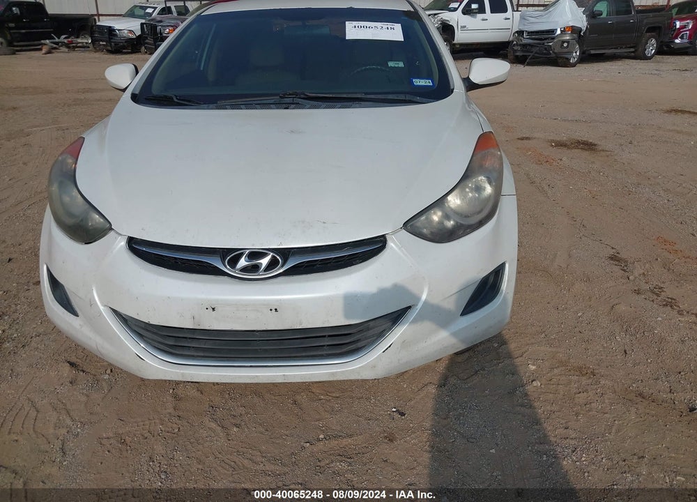 2011 HYUNDAI ELANTRA GLS VIN: 5NPDH4AE1BH011154