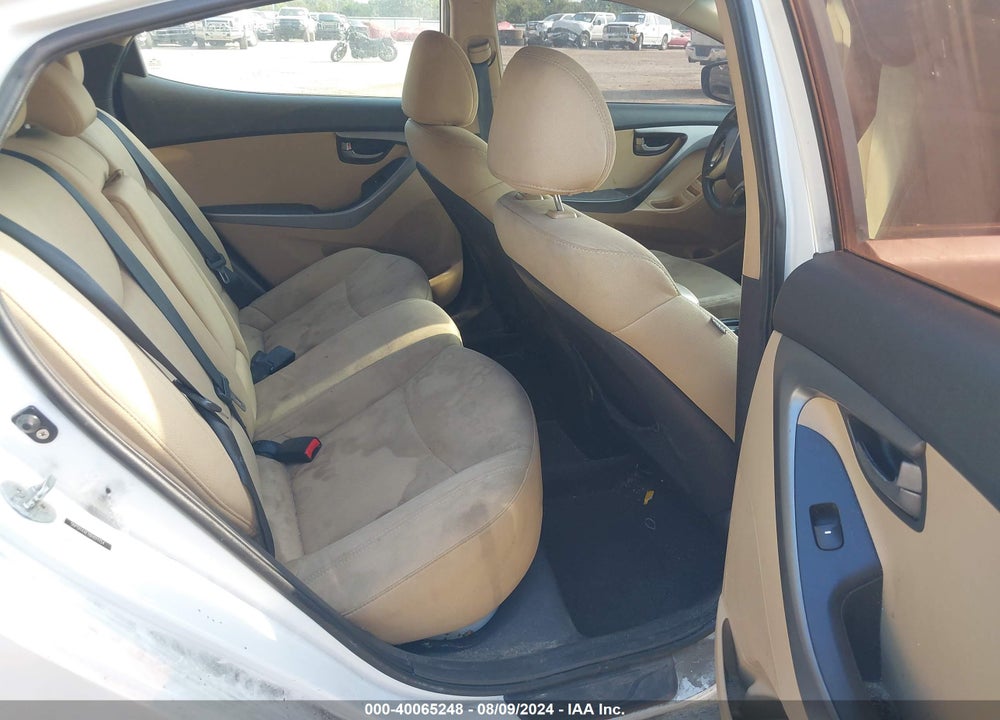 2011 HYUNDAI ELANTRA GLS VIN: 5NPDH4AE1BH011154