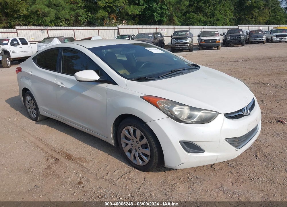 2011 HYUNDAI ELANTRA GLS VIN: 5NPDH4AE1BH011154