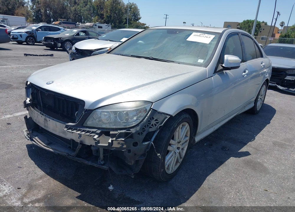 2008 MERCEDES-BENZ C 300 LUXURY/SPORT VIN: WDDGF54X68F094644