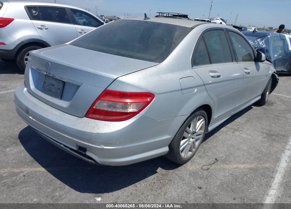 2008 MERCEDES-BENZ C 300 LUXURY/SPORT VIN: WDDGF54X68F094644
