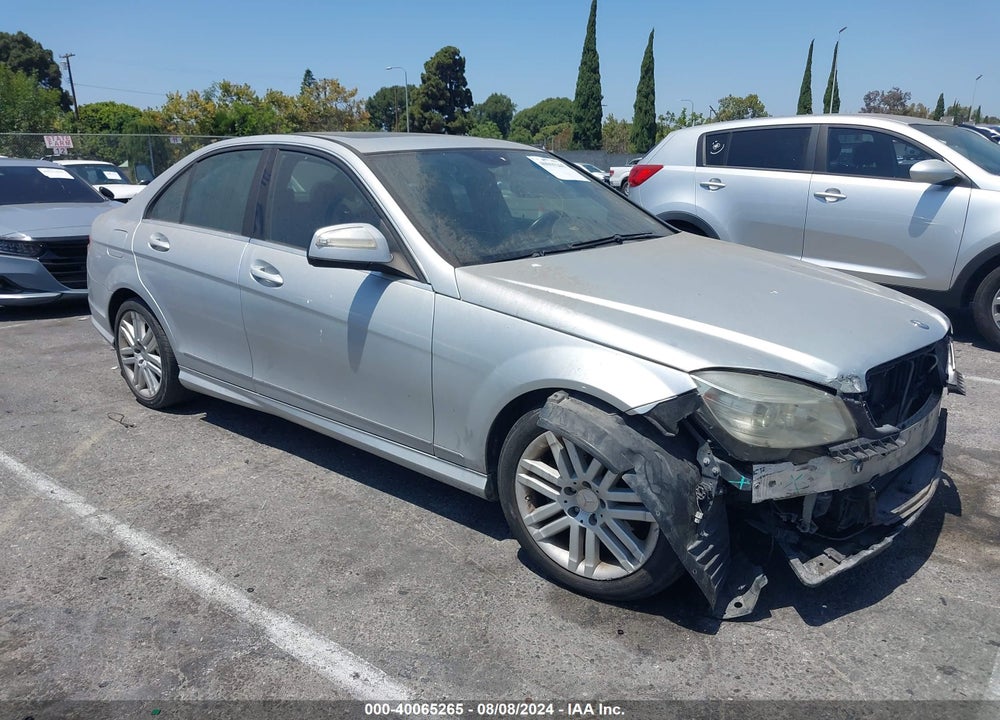 2008 MERCEDES-BENZ C 300 LUXURY/SPORT VIN: WDDGF54X68F094644