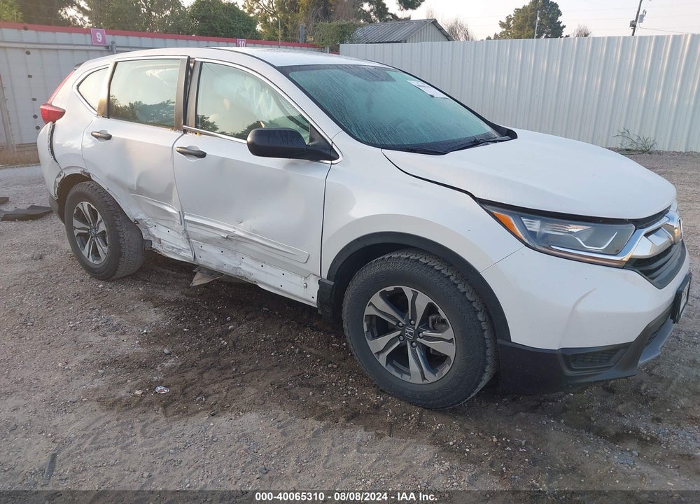 2019 HONDA CR-V LX VIN: 2HKRW5H32KH406661