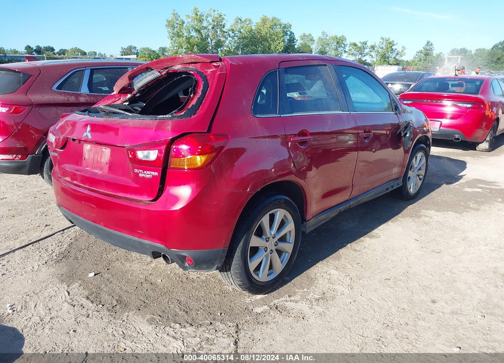 2015 MITSUBISHI OUTLANDER SPORT SE VIN: 4A4AR4AU5FE026763