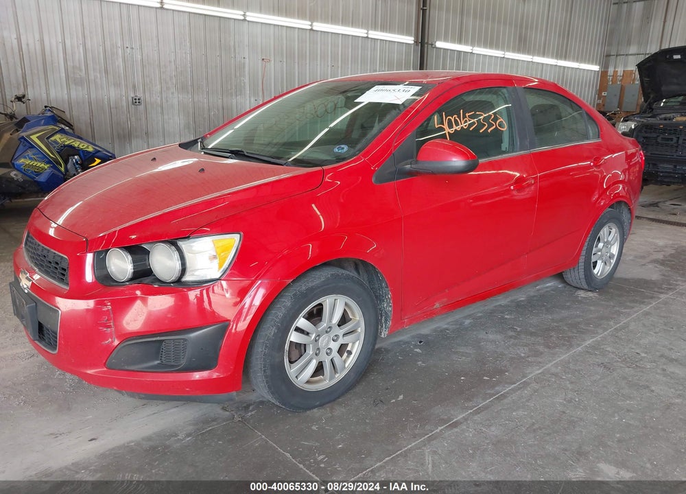 2013 CHEVROLET SONIC LT AUTO VIN: 1G1JC5SG2D4230214