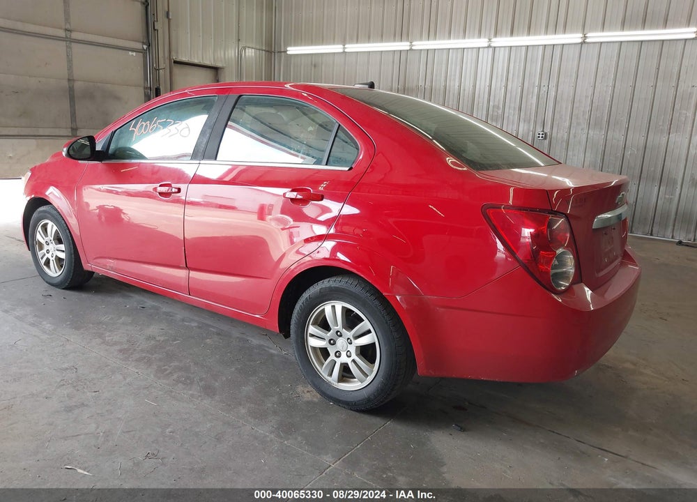 2013 CHEVROLET SONIC LT AUTO VIN: 1G1JC5SG2D4230214