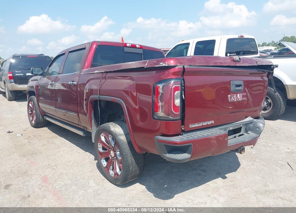2016 GMC SIERRA 1500 DENALI VIN: 3GTU2PEJ2GG147139