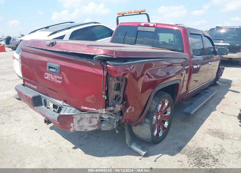 2016 GMC SIERRA 1500 DENALI VIN: 3GTU2PEJ2GG147139