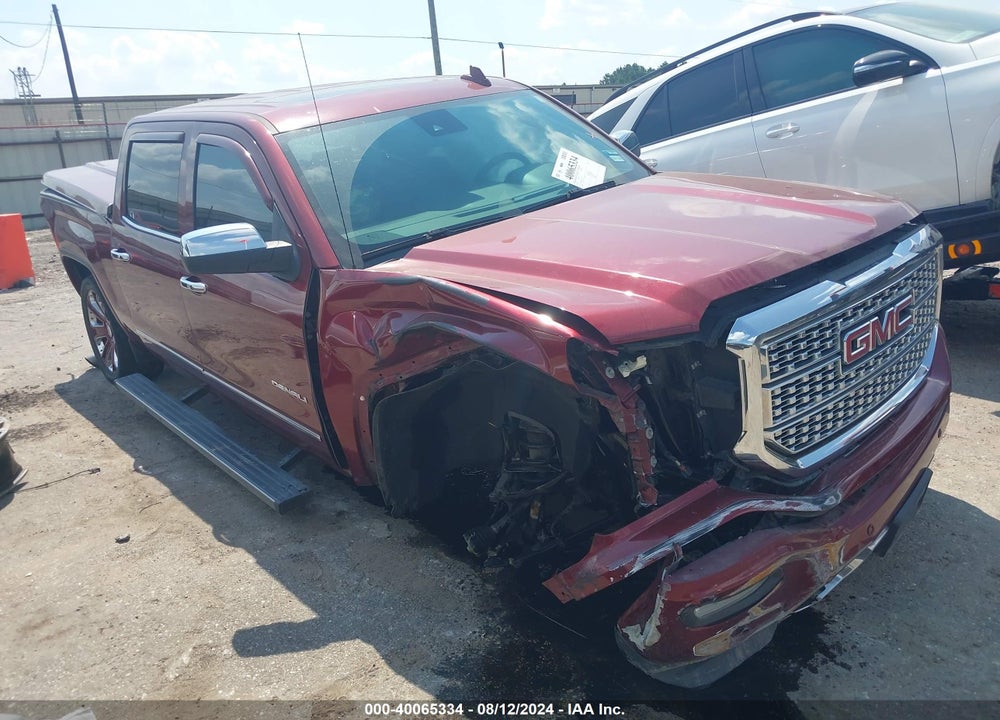 2016 GMC SIERRA 1500 DENALI VIN: 3GTU2PEJ2GG147139
