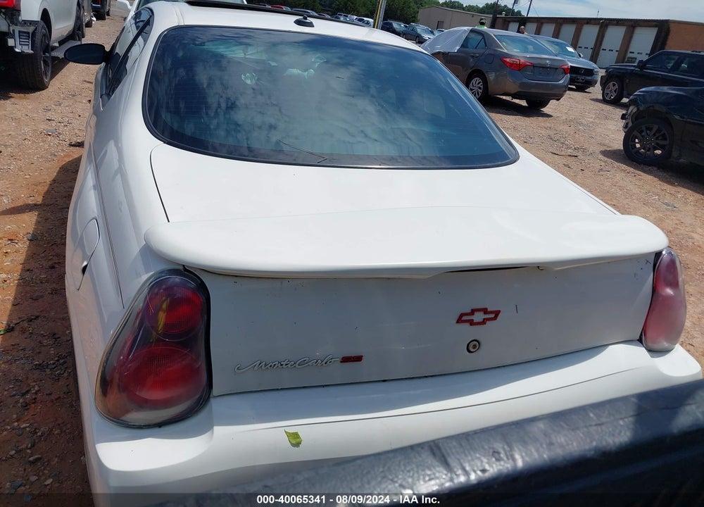 2004 CHEVROLET MONTE CARLO SS VIN: 2G1WX12K549125364