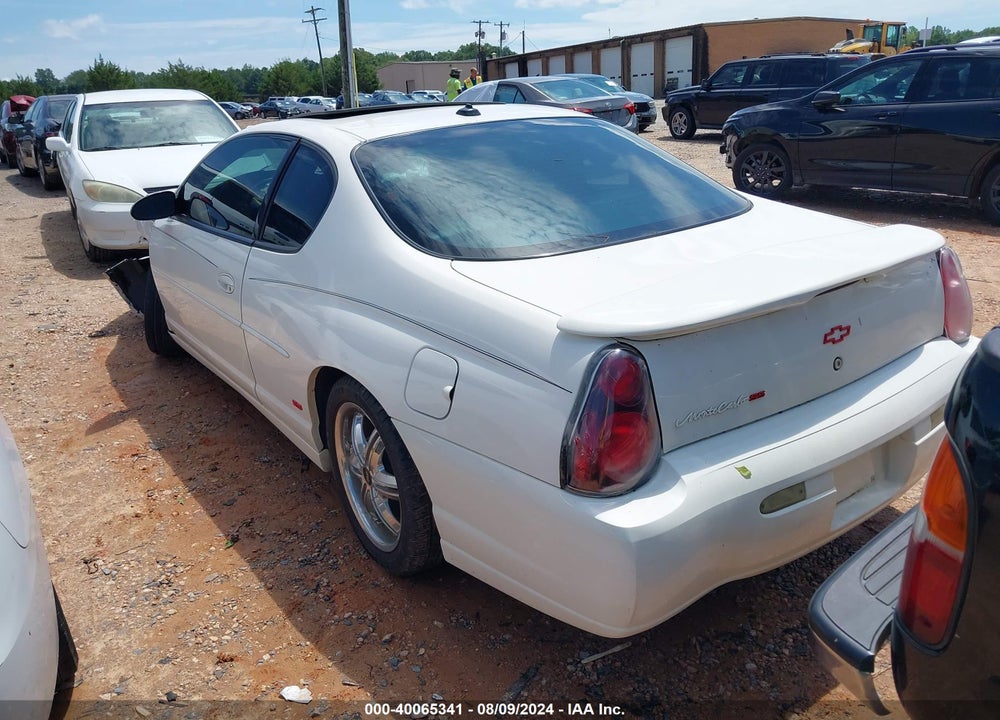 2004 CHEVROLET MONTE CARLO SS VIN: 2G1WX12K549125364