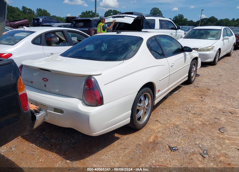 2004 CHEVROLET MONTE CARLO SS VIN: 2G1WX12K549125364