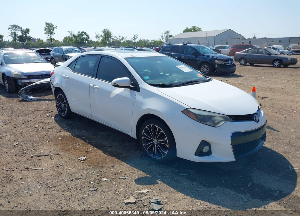 2015 TOYOTA COROLLA S PLUS VIN: 5YFBURHE7FP256975