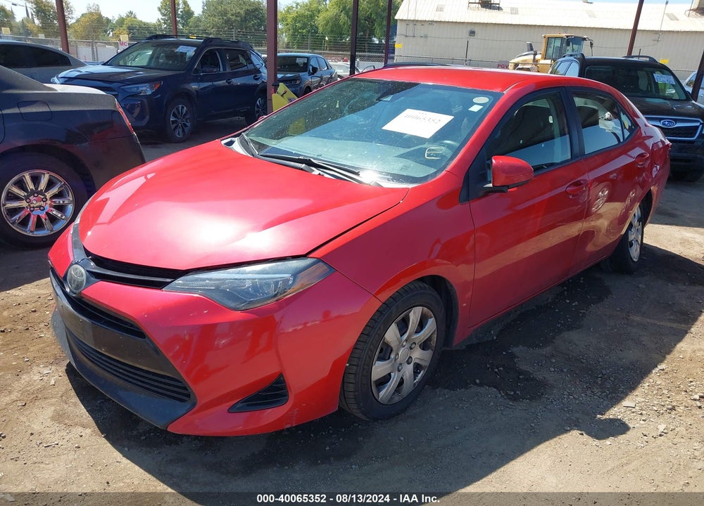 2017 TOYOTA COROLLA LE VIN: 5YFBURHE0HP699844