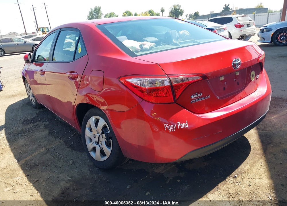 2017 TOYOTA COROLLA LE VIN: 5YFBURHE0HP699844