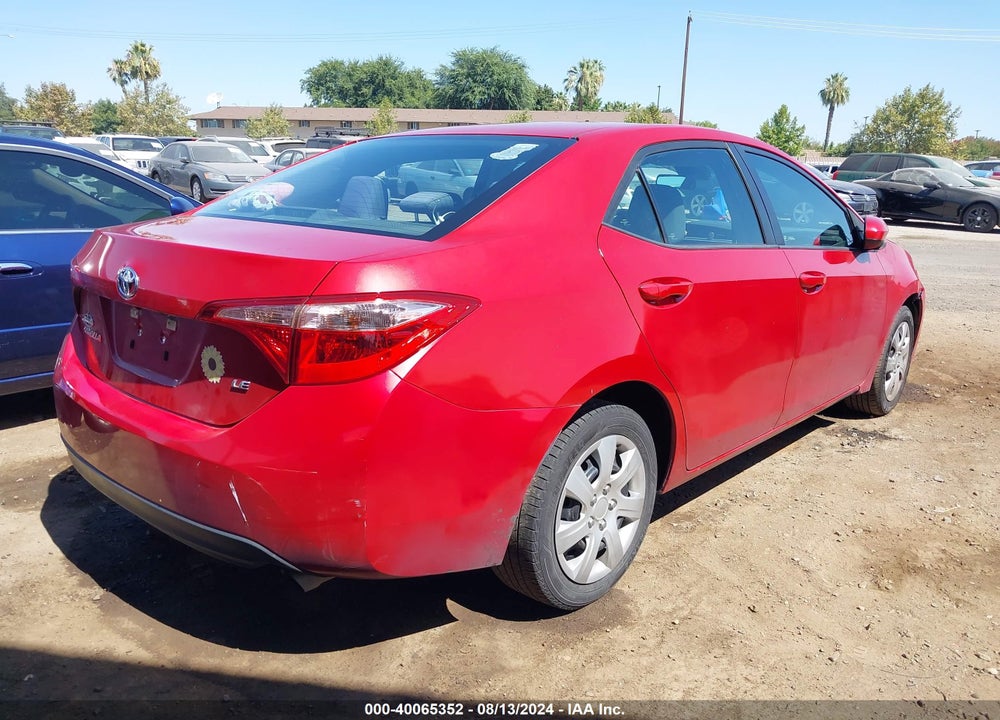 2017 TOYOTA COROLLA LE VIN: 5YFBURHE0HP699844
