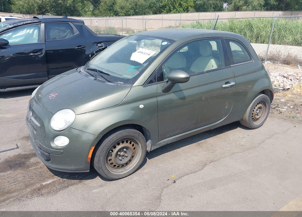 2013 FIAT 500 POP VIN: 3C3CFFARXDT745170