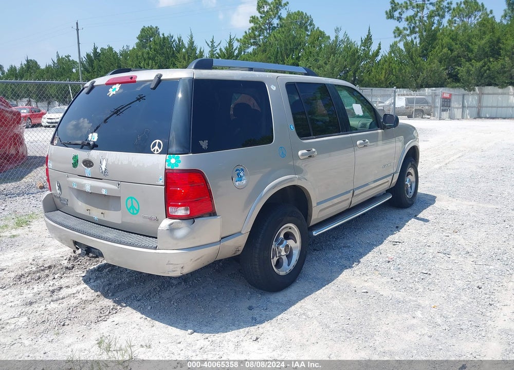 2005 FORD EXPLORER LIMITED VIN: 1FMDU65K45ZA20169