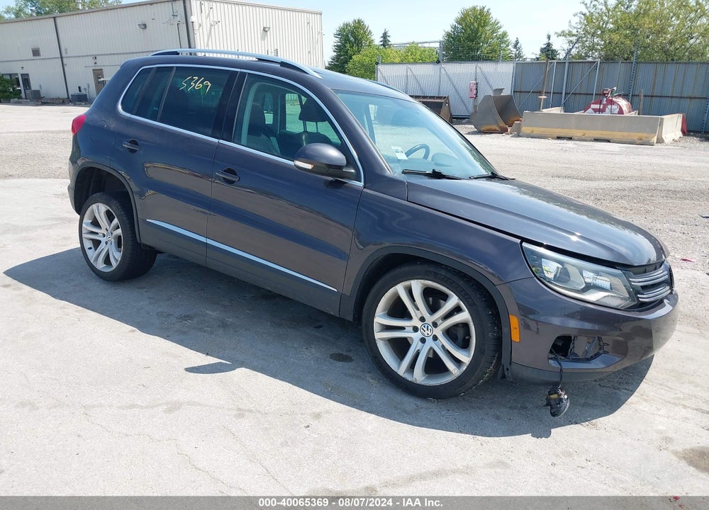 2016 VOLKSWAGEN TIGUAN SEL VIN: WVGAV7AX2GW577691