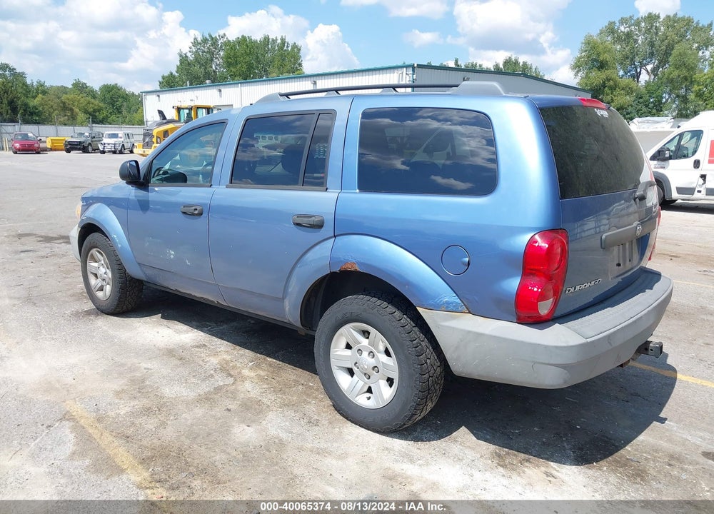 2007 DODGE DURANGO SXT VIN: 1D8HD38K37F547268