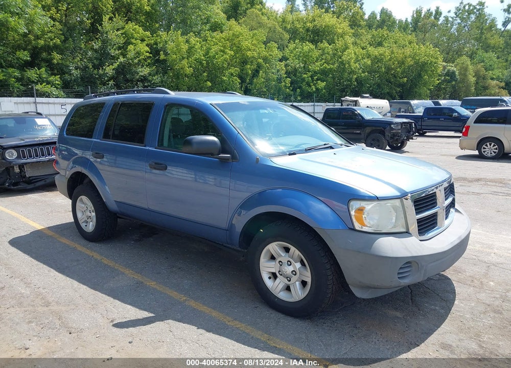 2007 DODGE DURANGO SXT VIN: 1D8HD38K37F547268