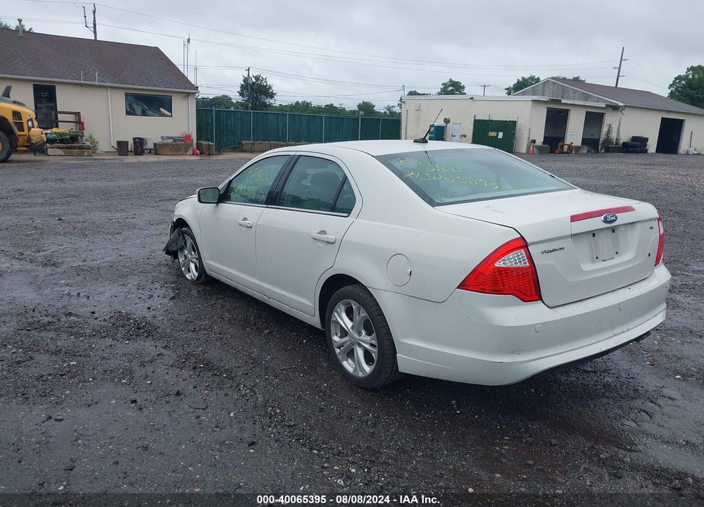 2012 FORD FUSION SE VIN: 3FAHP0HA0CR189867