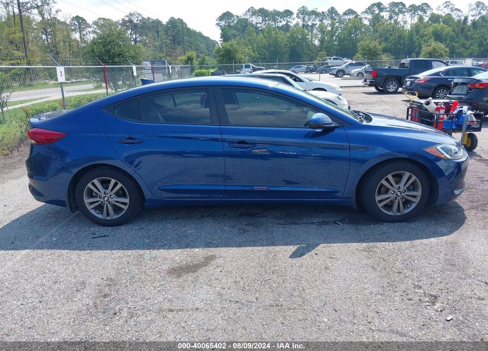 2018 HYUNDAI ELANTRA SEL VIN: 5NPD84LF3JH324534