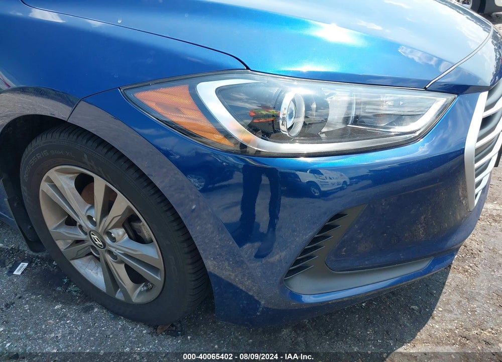 2018 HYUNDAI ELANTRA SEL VIN: 5NPD84LF3JH324534