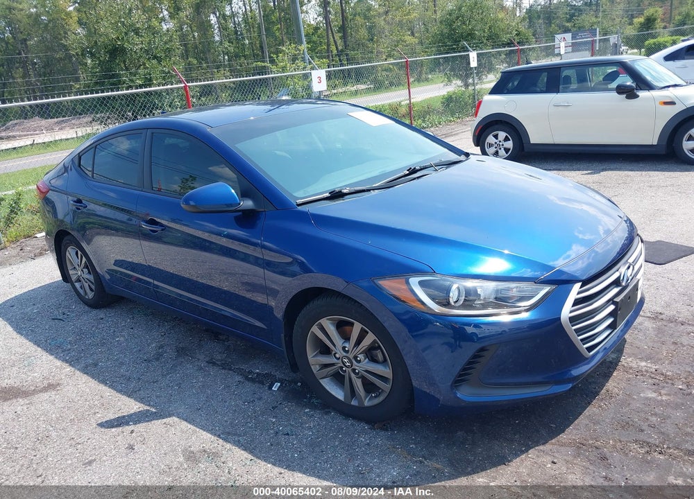2018 HYUNDAI ELANTRA SEL VIN: 5NPD84LF3JH324534