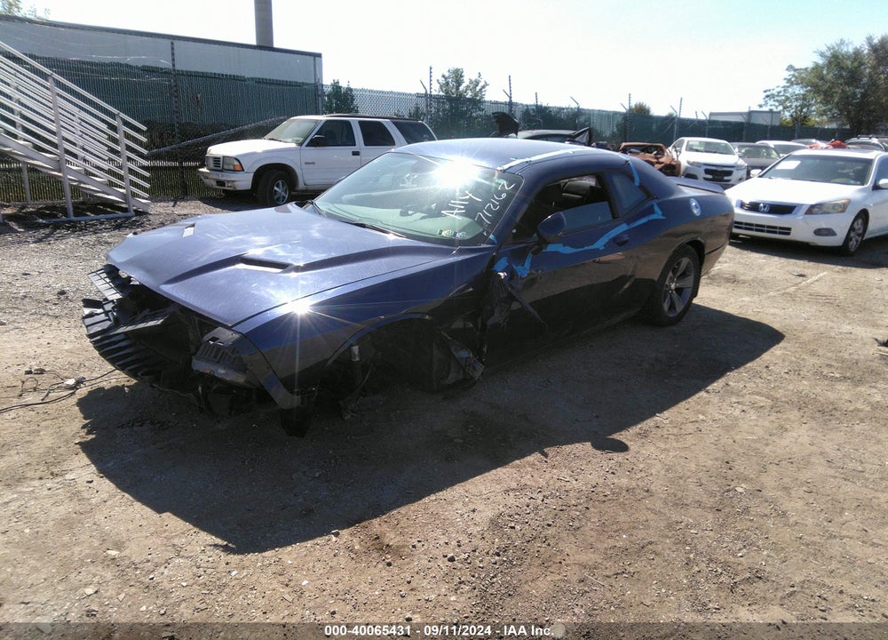 2015 DODGE CHALLENGER SXT VIN: 2C3CDZAG9FH712162