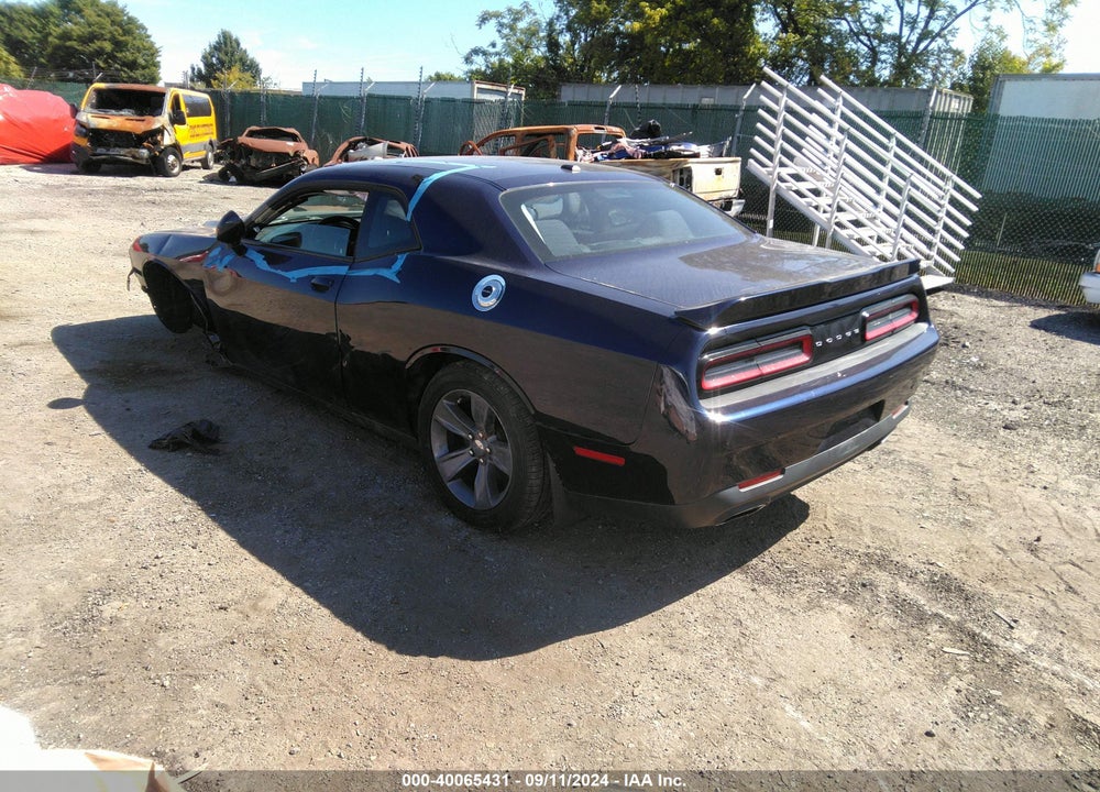 2015 DODGE CHALLENGER SXT VIN: 2C3CDZAG9FH712162