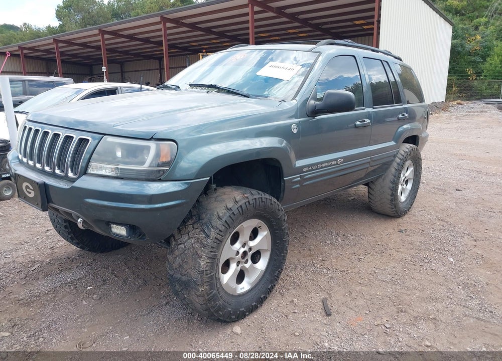 2003 JEEP GRAND CHEROKEE OVERLAND VIN: 1J8GW68J23C518345