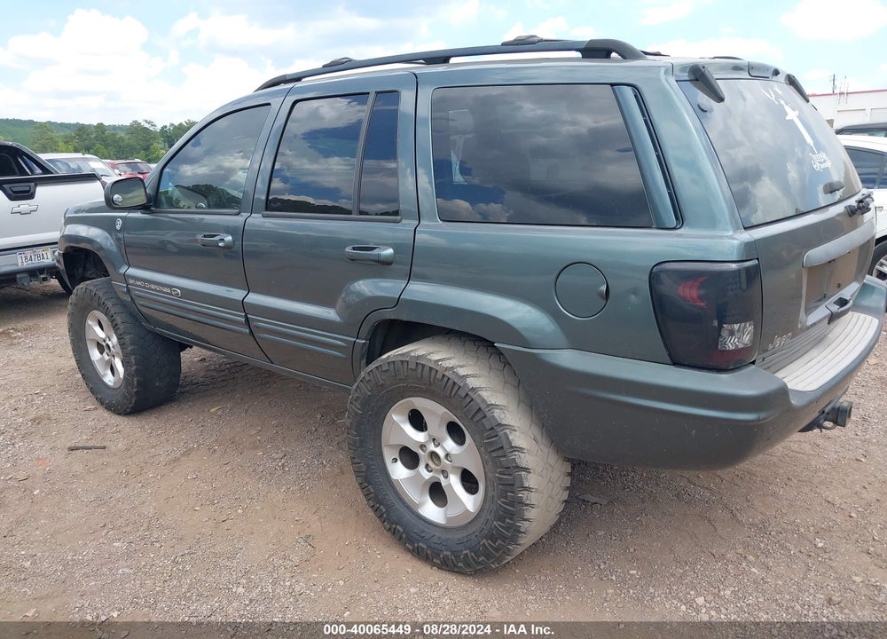 2003 JEEP GRAND CHEROKEE OVERLAND VIN: 1J8GW68J23C518345