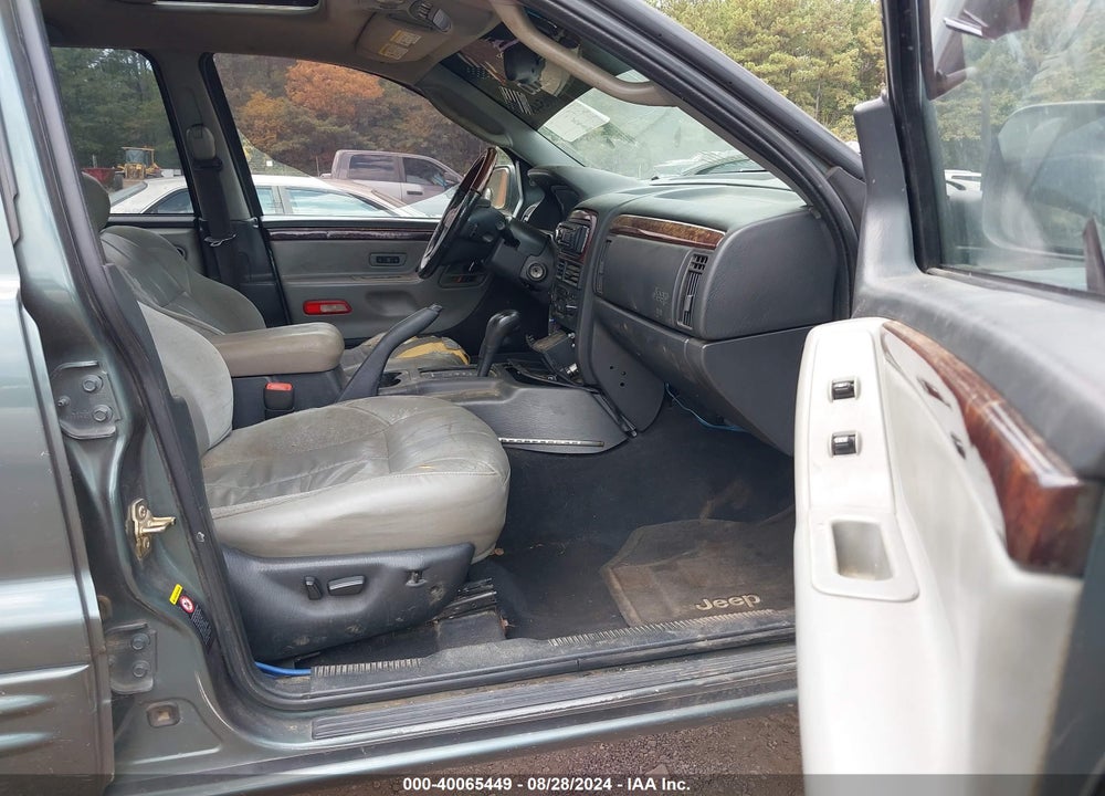 2003 JEEP GRAND CHEROKEE OVERLAND VIN: 1J8GW68J23C518345