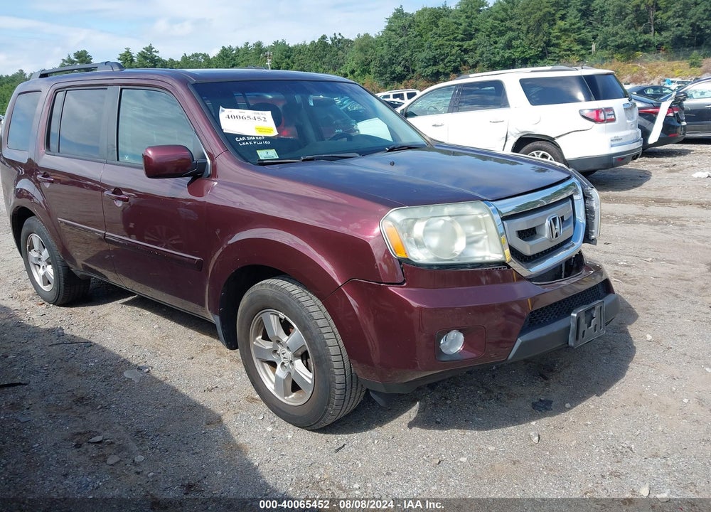 2010 HONDA PILOT EX-L VIN: 5FNYF4H56AB017851