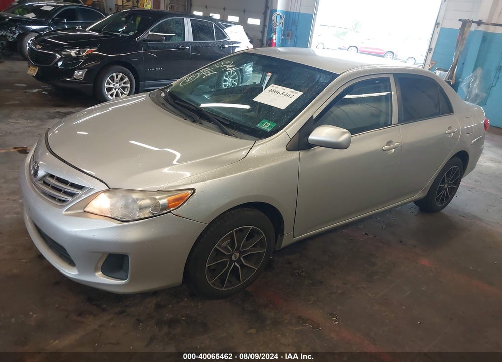2013 TOYOTA COROLLA LE VIN: 2T1BU4EE6DC940405